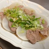 レンチンおかず★豚ロースとカブのレンジ蒸し